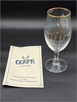 Collector beer glass Cerpa Export