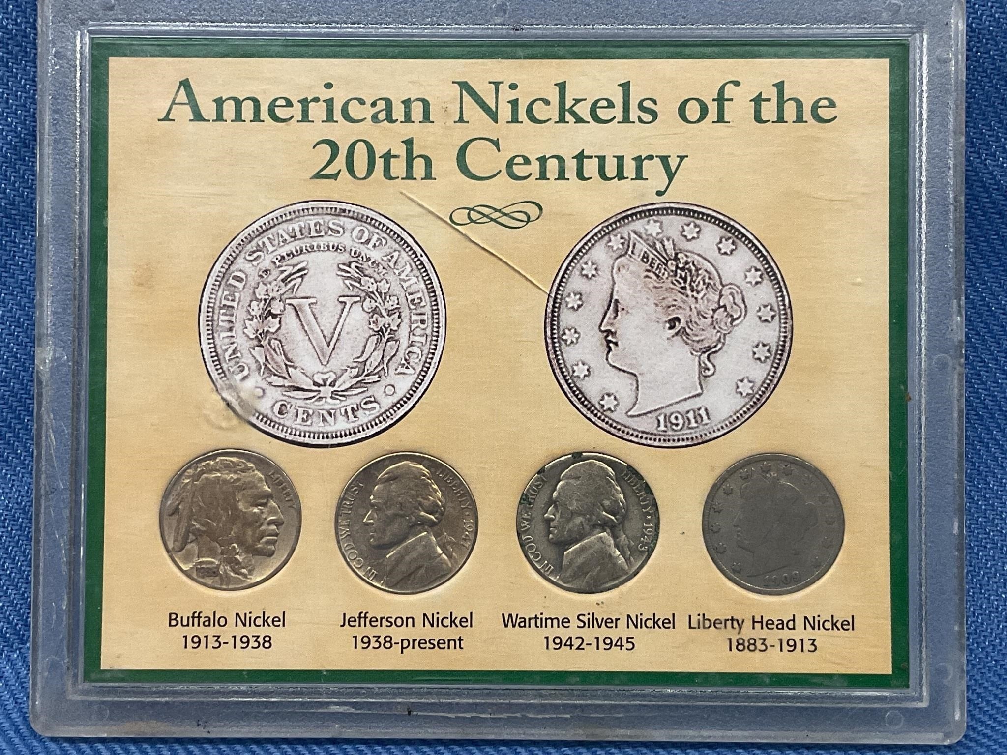 American nickels of the 20th century