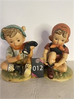 5" Hand Painted Figurines from Japan