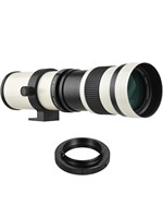 Camera($111) MF Super Telephoto Zoom Lens F/8.3-16