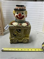 1950s - Clown in Circus Car cookie jar