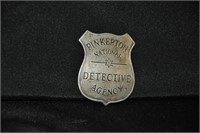 Old Pinkerton detective badge