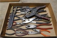 Assorted Pliers & Blue Point Tubing Cutter