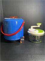 Ice Bucket, Salad Spinner & Chopper