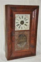 Antique Edwin Bunnel mantel / shelf clock