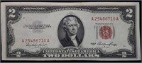 1953 $2 Red Seal Legal Tender High Grade Note