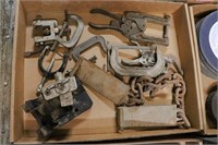 Small C Clamps, I Beam Lifting Chain, etc.
