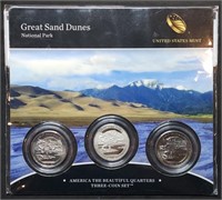 2014 Great Sand Dunes ATB Quarter Set MIP