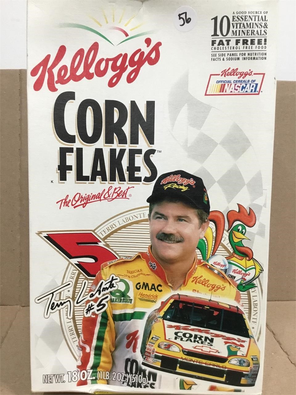 Kellogg's Corn Flakes Nascar Terry Labonte