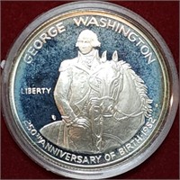 1982 S George Washington Proof Silver Half Dollar