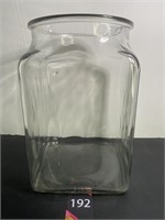 Square Glass Jar