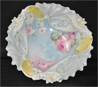 Antique Royal Bayreuth 11" china bowl