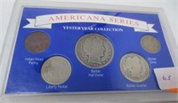 Americana Yesteryear 5-coin set
