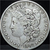 1882 Morgan Silver Dollar