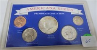 Americana Presidents 5-coin set
