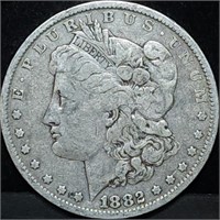 1882-O Morgan Silver Dollar