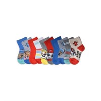 Paw Patrol Toddler Boys Socks, 10-Pack, Size 4T-5T