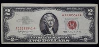 1963 $2 Red Seal Legal Tender High Grade Note