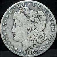 1882-S Morgan Silver Dollar