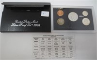1993 US Mint Silver Proof set