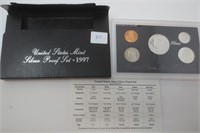 1997 US Mint Silver Proof set