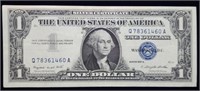 1957 A $1 Silver Certificate High Grade Note