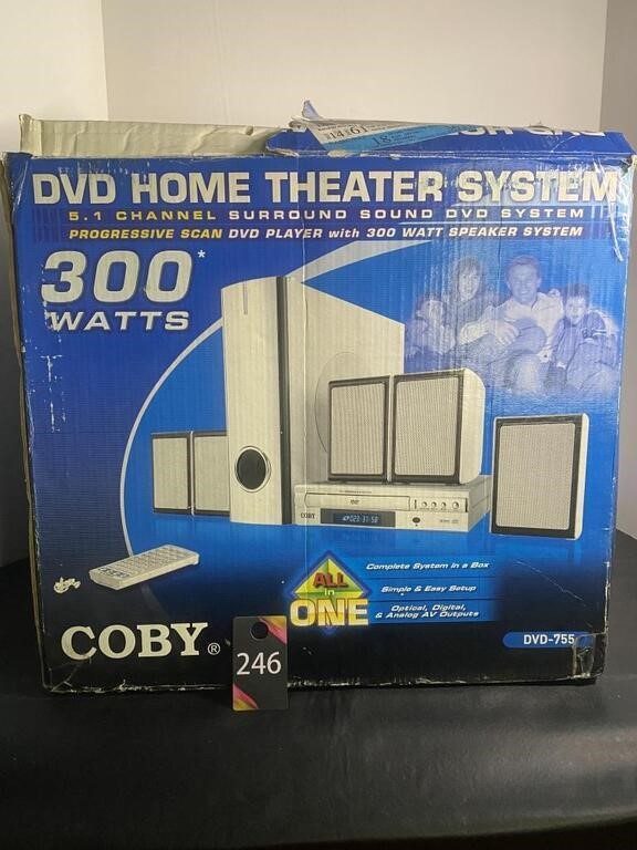 Coby DVD Home Theater System