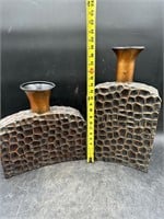 2 Unique Decorative Vases
