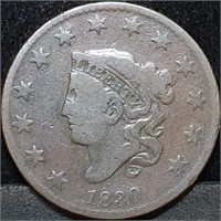 1830 US Large Cent