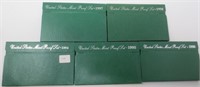 1994 to 1998 US Mint Proof sets