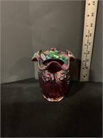 Signed Fenton vase