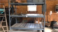 Heavy Duty Shelving on Castors; 6' tall, 6' wide,