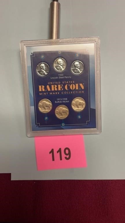 RARE Steel Pennies & Buffalo Nickels