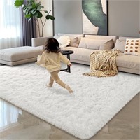 Size 6x9 Ft Ophanie Rugs for Living Room  White,