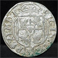 1622 Poland Sigismund III Silver Groschen