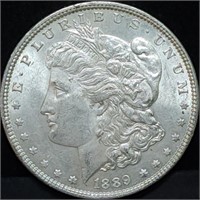 1889 Morgan Silver Dollar BU