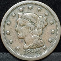 1849 US Large Cent