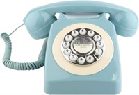 WICHEMI Vintage Phone Retro Rotary Dial Phone