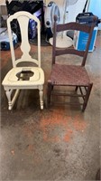 2 Chairs "AS IS"