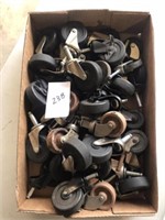 flat of casters