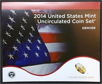 2014 Denver 14-Coin Mint Set in Mint Folder