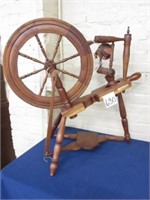Walnut Small Wheel Spinning Wheel