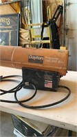 Dayton propane heater
