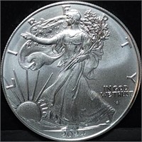 2024 1oz Silver Eagle Gem BU