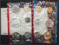 1968 US Double Mint Set w/ Silver Kennedy Half