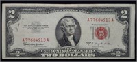 1953 C $2 Red Seal Legal Tender High Grade Note