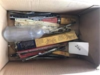 box of old wiper blades