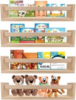 Fun Memories Nursery Book Shelves for Wall Set of