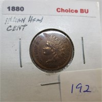 1880 Indian head cent