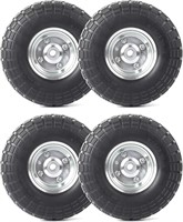 AR-PRO (4-Pack) Replacement Wheels 10 inch Flat